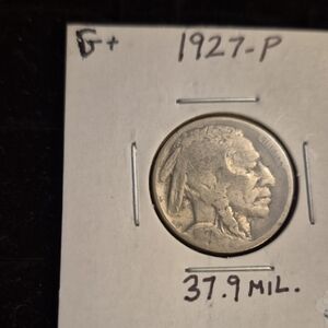 1927-P Buffalo Nickel